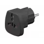 Goobay 94028 Ceļojumu adapteris F tipa Schuko balts