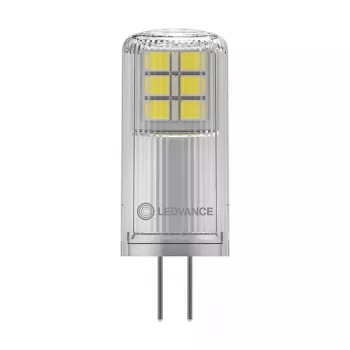 OSRAM LED PIN 12V P 2,2W 827 Clear G4 12V Low-Voltage LED Lamp with Plug Base