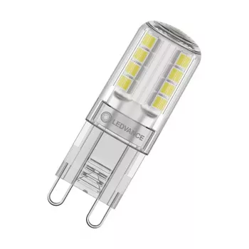 OSRAM LED PIN G9 2,6W 827 Clear G9 LED Lamp with Retrofit Plug Base
