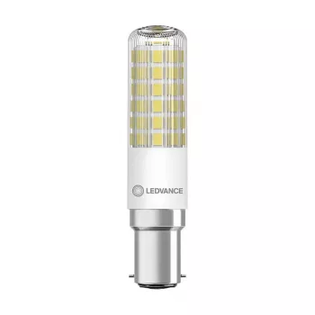 OSRAM LED SPECIAL T 6,5W 827 Clear B15d Tubular LED Lamp, 806 lm, 2700 K, Warm White, Non-Dimmable, Pack of 2