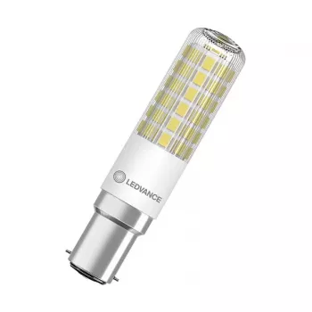 OSRAM LED SPECIAL T 6,5W 827 Clear B15d Tubular LED Lamp, 806 lm, 2700 K, Warm White, Non-Dimmable, Pack of 2
