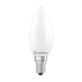 Osram LED Classic B 40 Filament P 3,4W 827 Frosted E14 LED Lamp, Candle Shape, Warm White