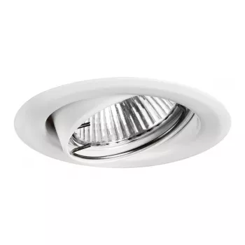 BRUMBERG 01-71010 NV Iegremdējamais prožektors 50W GX5.3, Tērauds, Balts, Grozāms