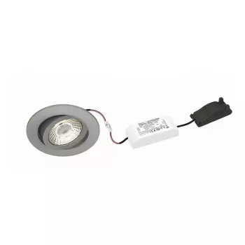 Brumberg Nivalis LED Iegremdējamais Prožektors 8W 3000K 650lm Izgriezums 68mm Niķelis