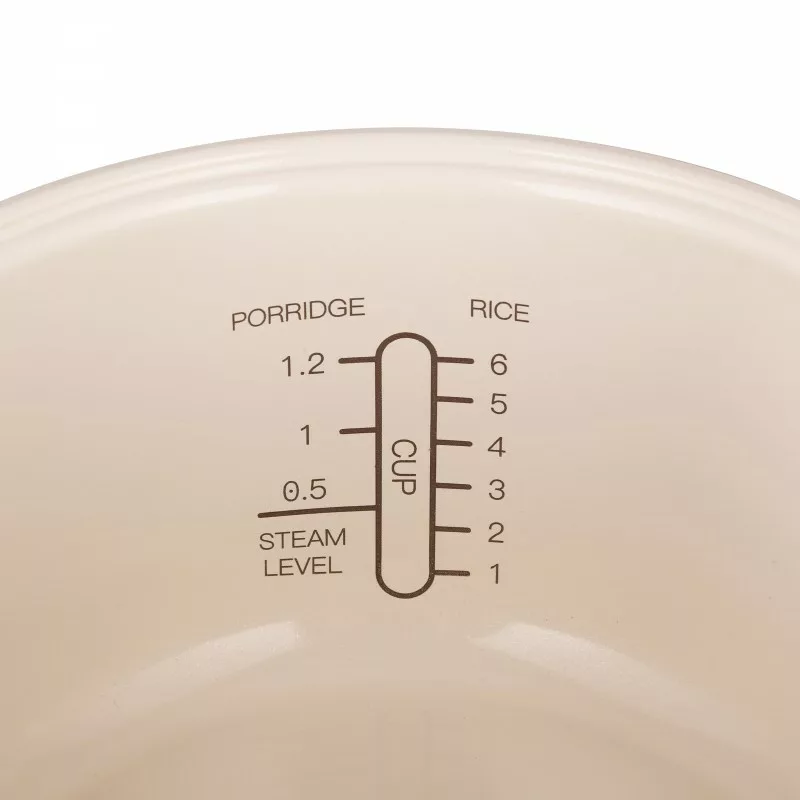 Lauben LBNLSRC3000AT Rīsu plīts 3 L 605 W Melna Low Sugar