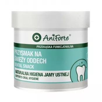 ANIFORTE Dental Snack Dog Treat 50g - Plaque & Tartar Reduction, Natural Ingredients