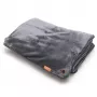 Bodi-Tek BT-BLHT-EU/1.0 COZY Snuggle Blanket Heated Throw 130 x 160 cm, Gray