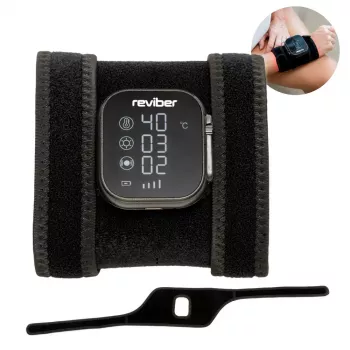 Reviber RV-MATP-EU Infrared Light Therapy Pad - 660nm & 850nm, 120 LEDs, Flexible Neoprene