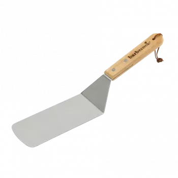 Barbecook Fish Turner FSC 37 cm (Pack of 6) - Stainless Steel Slotted Blade with Ergonomic Wooden Handle