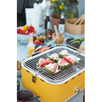 Barbecook Charcoal Table Grill Carlo 44x33x21 cm Yellow Sunshine
