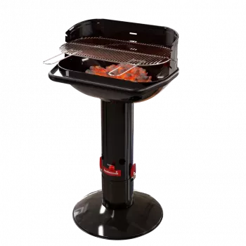 Barbecook Charcoal Barbecue Loewy 55, 59.8 x 35.4 x 101 cm, Black