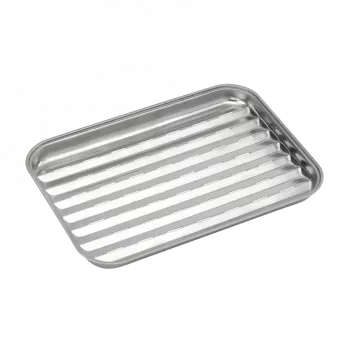 Barbecook Reusable Stainless Steel Grill Pan 34.5 x 24 x 3 cm BC-ACC-7079