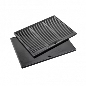 Barbecook Dynamic Core Enamelled Cast Iron Cooking Griddle, 43 x 35 x 2 cm