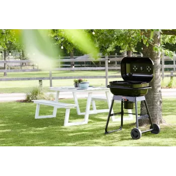 Barbecook ogles bārbekjū Magnus Original, 85 x 64 x 110 cm, melns