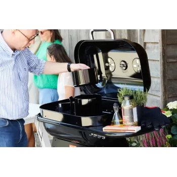 Barbecook Charcoal Barbecue Magnus Comfort, 85 x 64 x 110 cm, Black
