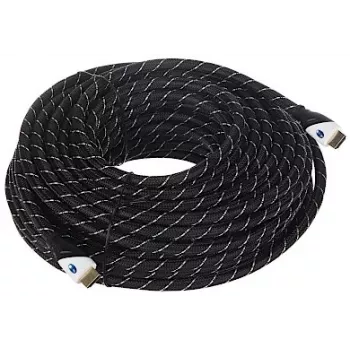 HDMI kabelis 25 m - High-Speed ar Ethernet, 4K@60Hz, 18 Gbps, Melns