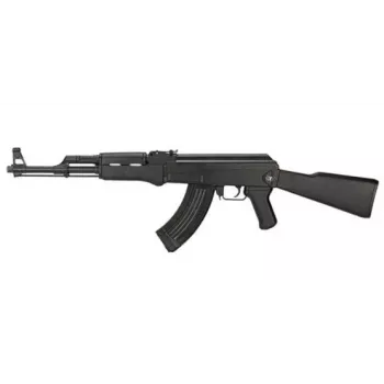CYA Cyma AK47 Tactical Black AEG Airsoft Pistole 6mm ar Akumulatoru un Lādētāju