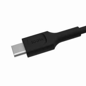 Green Cell PowerFlex Fast Charging USB Type-C to USB-C Cable 100W 0.3m Black