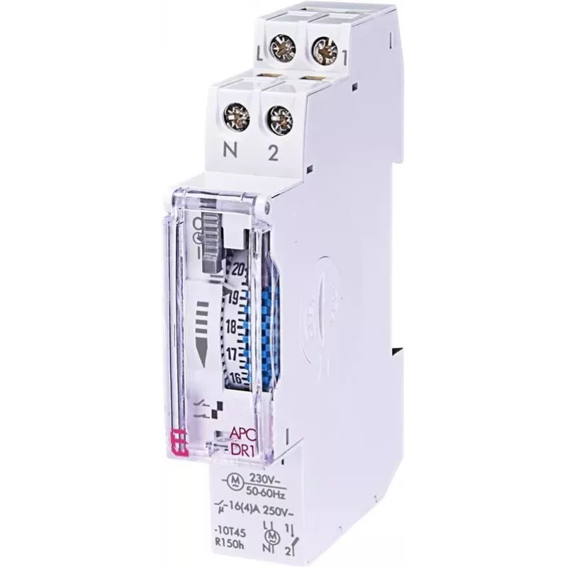 ETI TIME SWITCH MODULE MECHANICAL APC-DR1 1P 16A