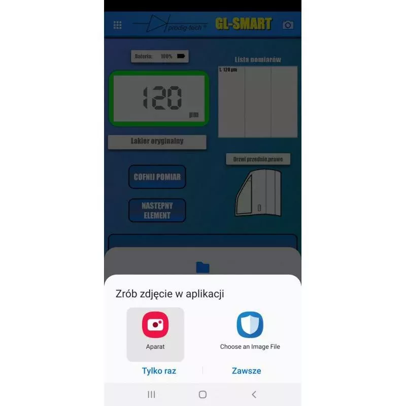 PRODIG-TECH GL-SMART-8 Krāsas biezuma mērītājs