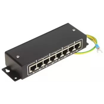 Pārsprieguma aizsargs AXON-VIDEO-IP-4POE - 4 portu Gigabit PoE pārsprieguma aizsargs
