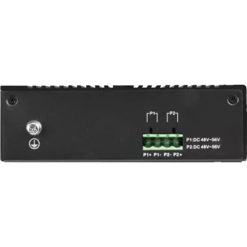 BCS BCS-B-ISP04G-2SFP Nepārvaldāms industriālais Ethernet slēdzis, 4 porti Gigabit RJ45 + 2 SFP, DIN sliede, IP40