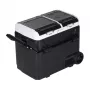 HCALORY P50M+ Auto Ledusskapis ar Bluetooth, 50L, -20°C līdz +20°C, DC 12/24V & AC 100-240V, 60W, R134a, LCD Displejs, Lietotnes Vadība, Akumulatora Aizsardzība, Riteņi, Teleskopiskais Roks, LED Gaisma, USB Ports, CE/RoHS/FCC