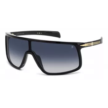 DAVID BECKHAM DB99VISOR2M2 Vīriešu saulesbrilles - Vizieris/Vairogs, polikarbonāta lēca, UV400 aizsardzība