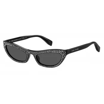 THE MARC JACOBS Sieviešu saulesbrilles MARC797S7C5 Havana Acetāta Kvadrātveida Rāmis Brūnas Lēcas 54mm
