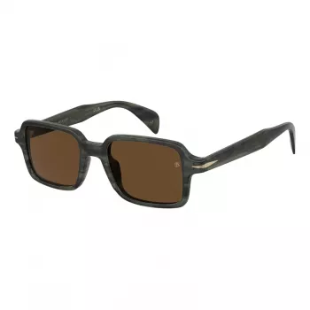 David Beckham DB-1179-S-6AK Vīriešu Kvadrātveida Saulesbrilles Havana Green 51mm