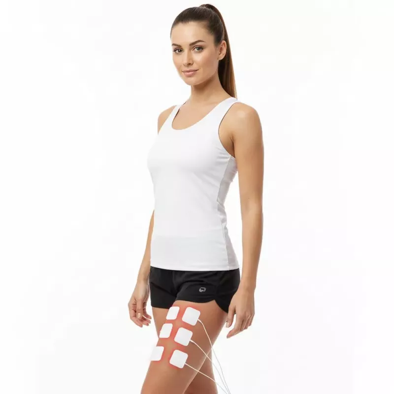 Medivon Electrode Pads for OdinFlex Electrostimulators (4 Pack) - White/Blue
