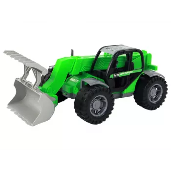 LEAN TOYS Agricultural Vehicle Tractor Green Crane Agricultural Machine