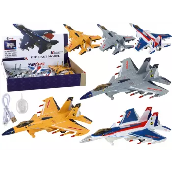 LEAN TOYS Powered Fighter Airplane Mix Couple Special Effects