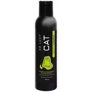 DR LUCY Cat Smooth Shampoo 150 ml Concentrated, Smoothing Shampoo for Long-Haired Cats