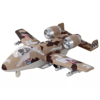 LEAN TOYS Powered Fighter Plane Moro Military Jet
