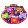 LEAN TOYS Bērnu deju paklājs ar gaismām un skaņām, 91cm x 93cm