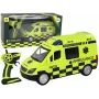 LEAN TOYS Remote Controlled Yellow Ambulance With Lights
