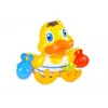 LEAN TOYS Duckie Bathing Set Cups - 3 Stacking Cups & Squirting Duck Bath Toy