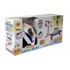 LEAN TOYS Iron on Batteries Board Stand with Hangers - Bērnu rotaļu gludināšanas komplekts ar gaismas un skaņas efektiem