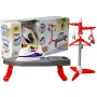 LEAN TOYS Iron on Batteries Board Stand with Hangers - Bērnu rotaļu gludināšanas komplekts ar gaismas un skaņas efektiem
