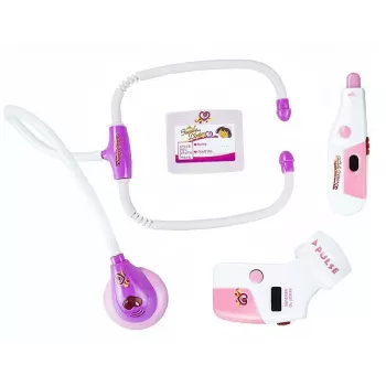 LEAN TOYS Medical Kit in a Suitcase - Become a Doctor