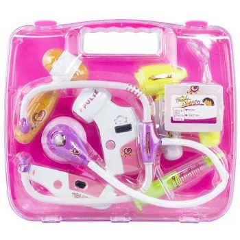 LEAN TOYS Medical Kit in a Suitcase - Become a Doctor
