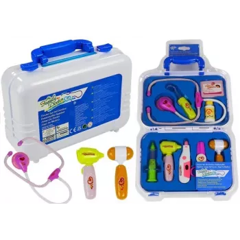 LEAN TOYS Kids Doctor Set in Carry Case - 18 Piece Medical Role Play Kit