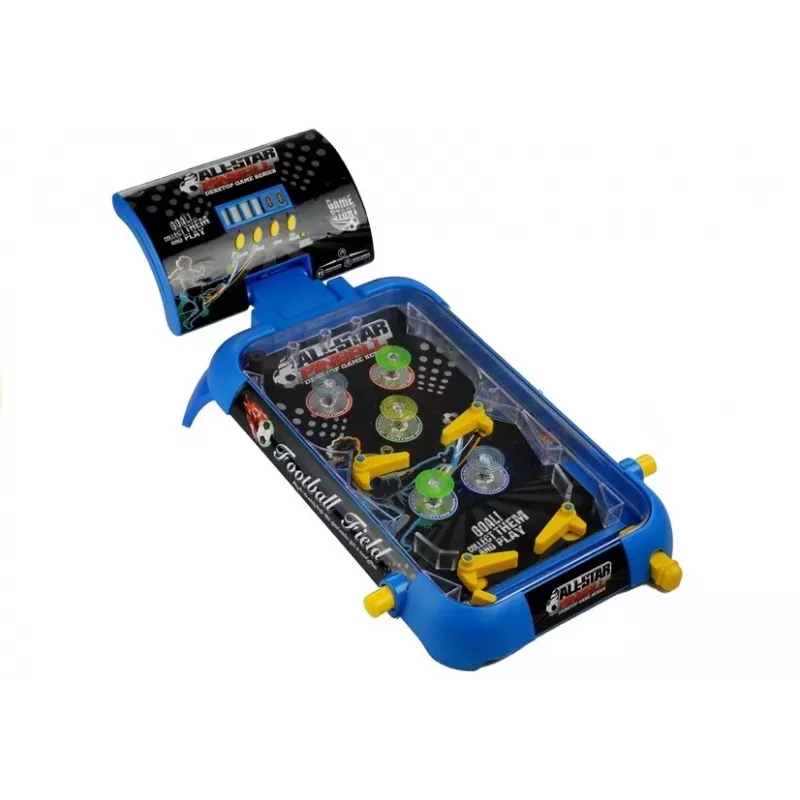 LEAN TOYS Pinball Arcade Game Flipper Lights Sounds 53cm