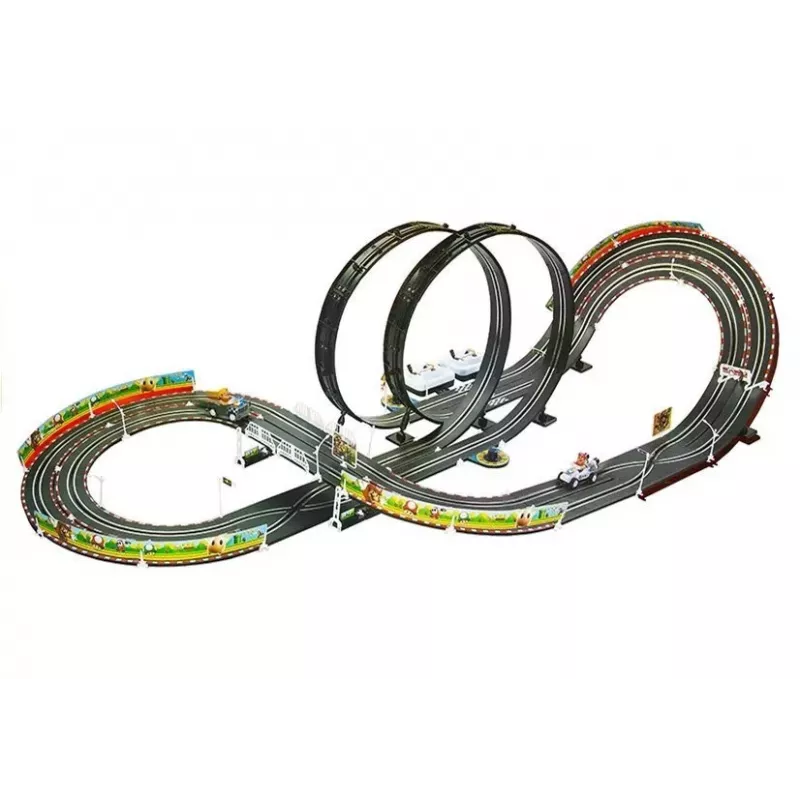 Carrera Mario Kart 8 Slot Car Race Track Set ar 2 mašīnām (Mario & Luigi) 5.3m
