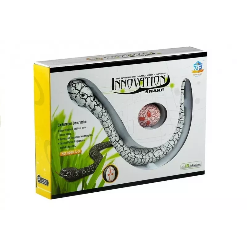 LEAN TOYS Remote Controlled White Snake