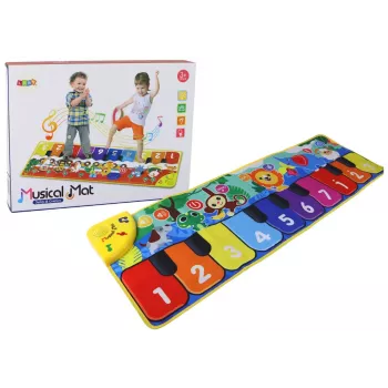 LEAN TOYS Dance Mat Sound Animals Santa Claus Keys