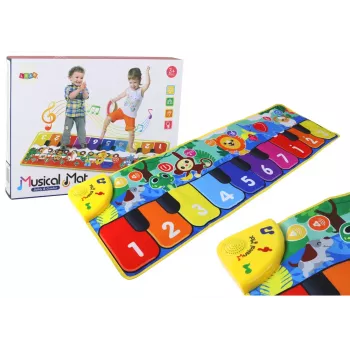 LEAN TOYS Dance Mat Sound Animals Santa Claus Keys