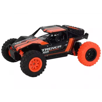 LEAN TOYS Remote Controlled Off-Road Car R/C 1:24 Orange