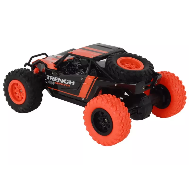 LEAN TOYS Remote Controlled Off-Road Car R/C 1:24 Orange